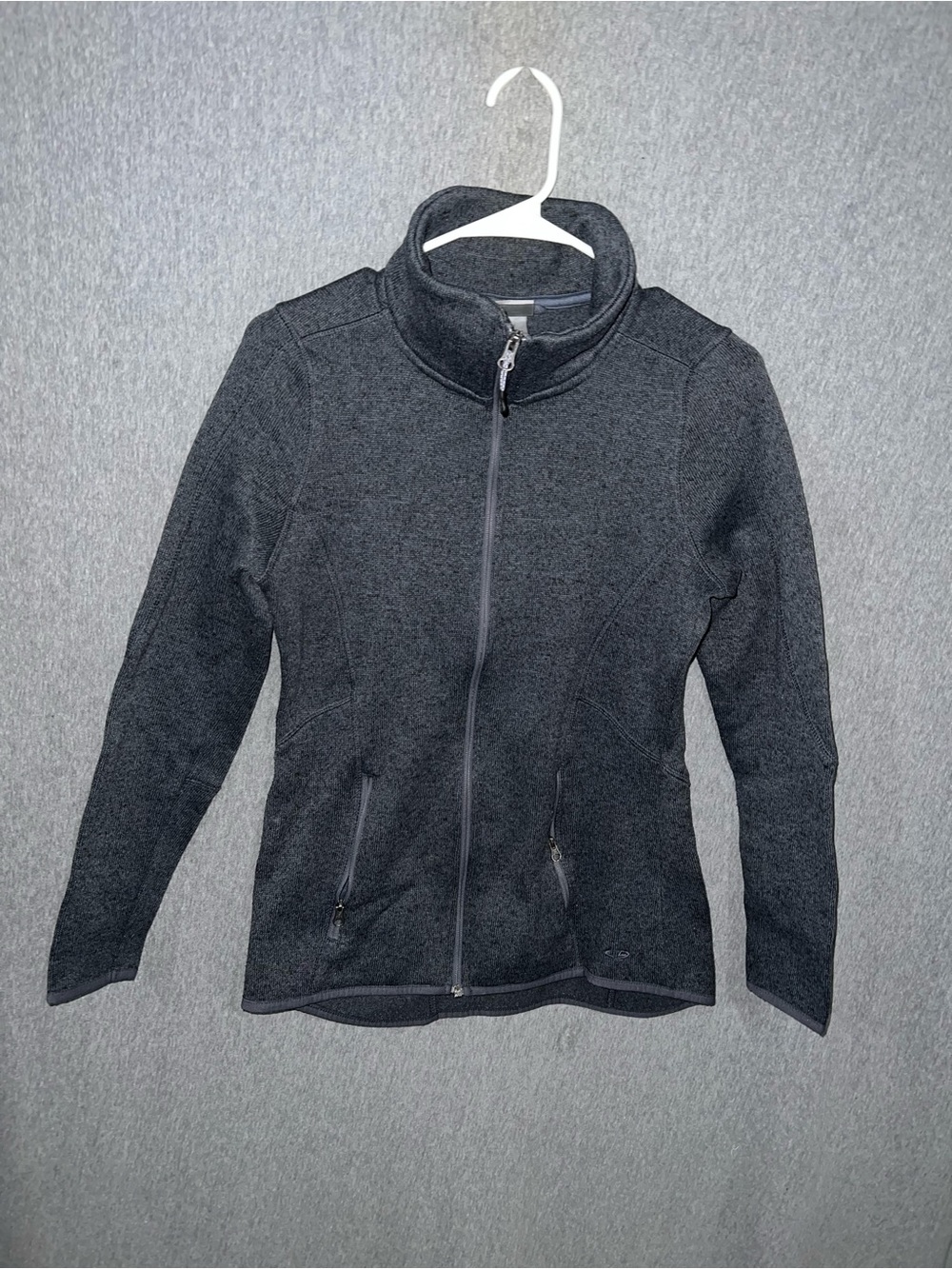 Champion Women's Black Full-Zip Teddy Jacket